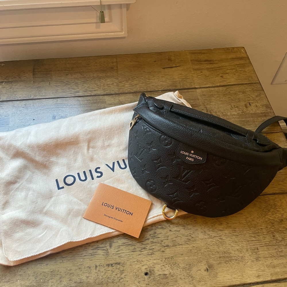 Louis Vuitton Empreinte Black Bumbag